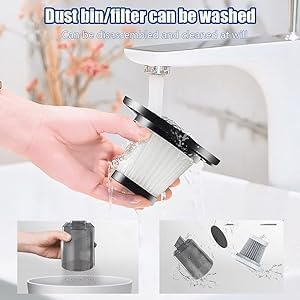 Portable Air Duster Wireless Vacuum Cleaner